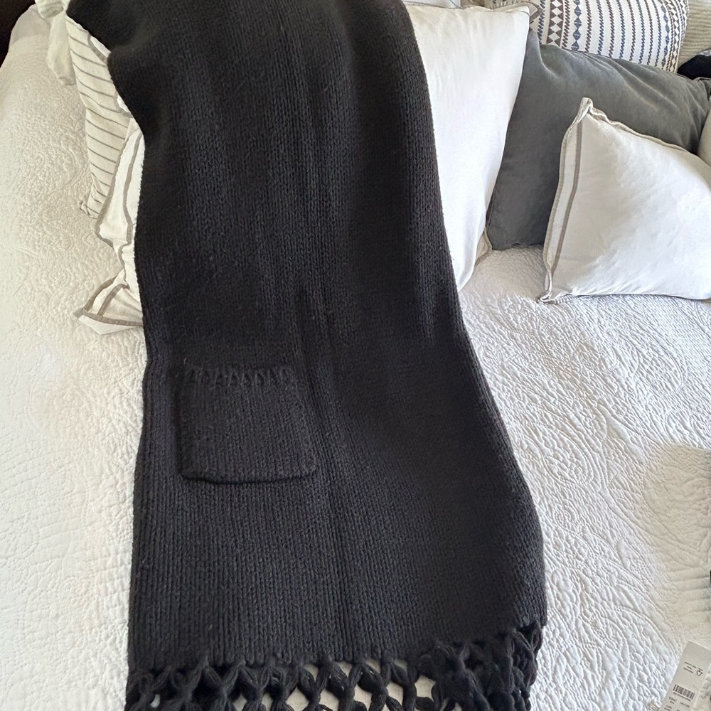 Elegant Black Knit Sweater